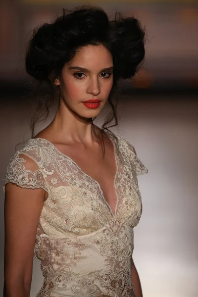 Claire Pettibone Bridal Fall Winter 2016 Presentation — Zdjęcie stockowe