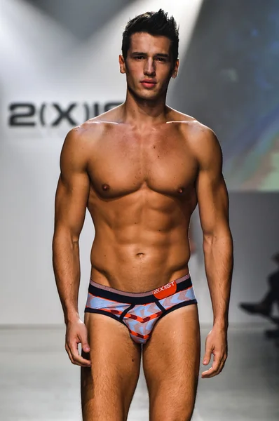 2(X)IST Men's Spring Summer 2016 Runway Show — Stock Photo, Image