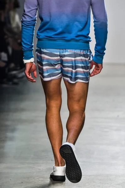 2 (X) IST Men 's Spring Summer 2016 Runway Show — стоковое фото