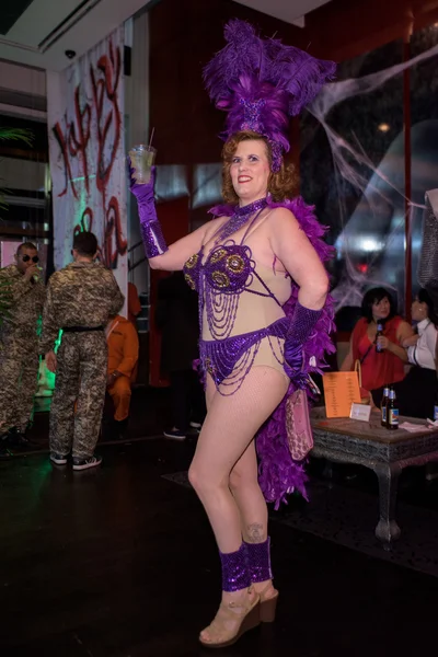 La Festa della Moda durante Halloween — Foto Stock