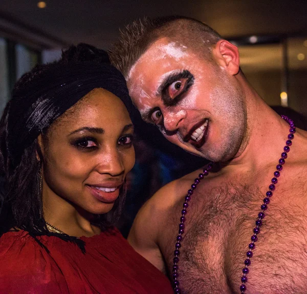 La Festa della Moda durante Halloween — Foto Stock