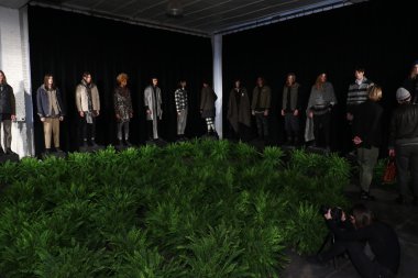 Models pose at the CWST Presentation