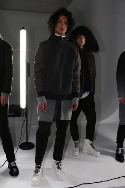 New York Fashion Week Men's Fall Winter 2016 — Zdjęcie stockowe