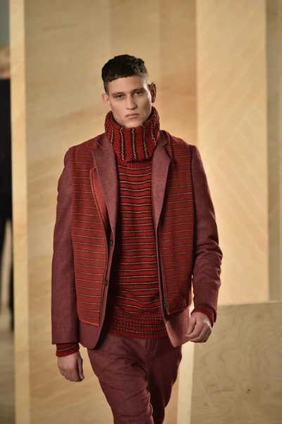 Perry Ellis collection during New York Fashion Week — Stok fotoğraf