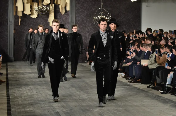 Joseph Abboud Runway Show — 图库照片