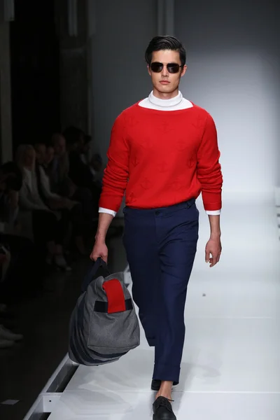 Nautica Men's Fall 2016 fashion show — 图库照片