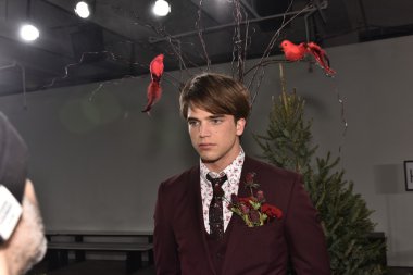 Nick Graham during New York Fashion Week