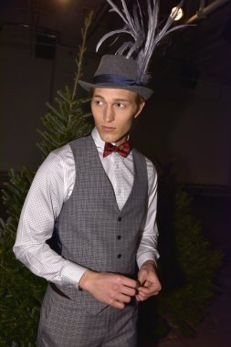 Nick Graham during New York Fashion Week