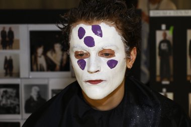 Siki Im gösterisi sırasında New York Moda Haftası