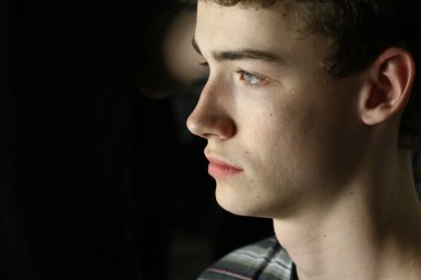 Siki Im gösterisi sırasında New York Moda Haftası