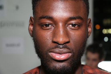 Siki Im gösterisi sırasında New York Moda Haftası