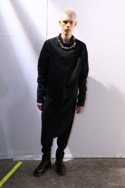 Siki Im gösterisi sırasında New York Moda Haftası