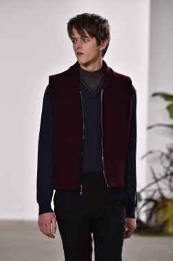 Orley gösterisi sırasında New York Moda Haftası