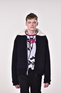 Orley gösterisi sırasında New York Moda Haftası