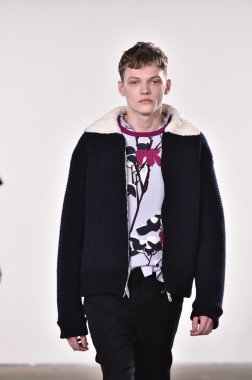 Orley gösterisi sırasında New York Moda Haftası