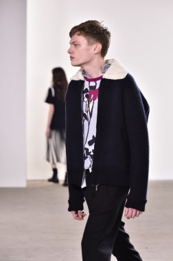 Orley gösterisi sırasında New York Moda Haftası