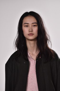 Orley gösterisi sırasında New York Moda Haftası