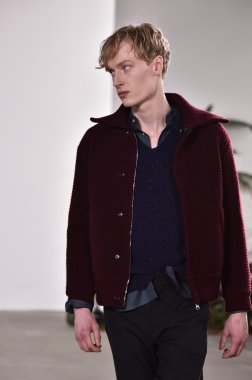 Orley gösterisi sırasında New York Moda Haftası