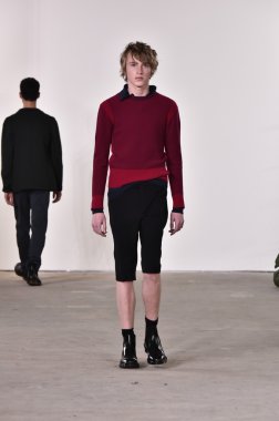 Orley gösterisi sırasında New York Moda Haftası