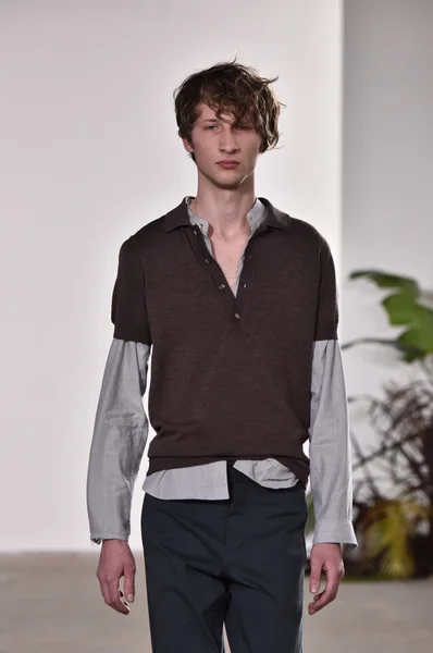 Orley show während der new york fashion week — Stockfoto