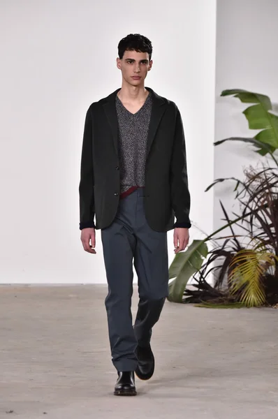 Orley show New Yorkin muotiviikolla — kuvapankkivalokuva