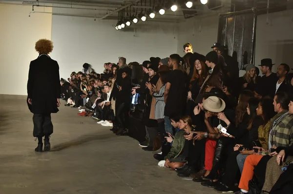 Rochambeau samling under Nyfw — Stockfoto