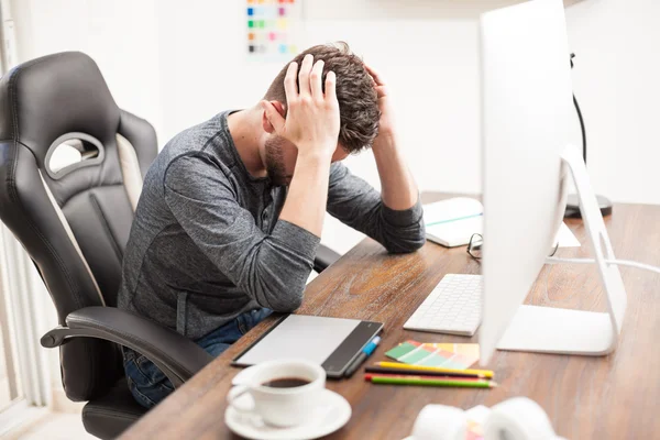 Designer sensazione di stress — Foto Stock