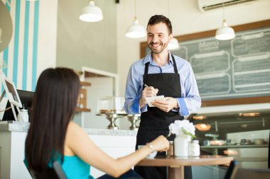 Garson siparişi yazma