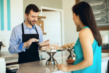 bir çalışma zevk ve biraz kurabiye ambalaj
