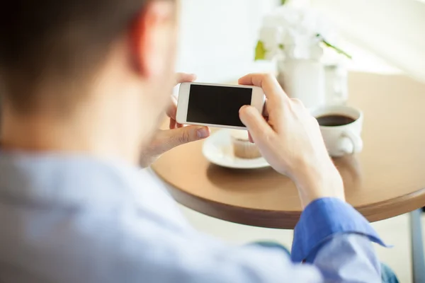 Man taking a photo — Stock Photo, Image