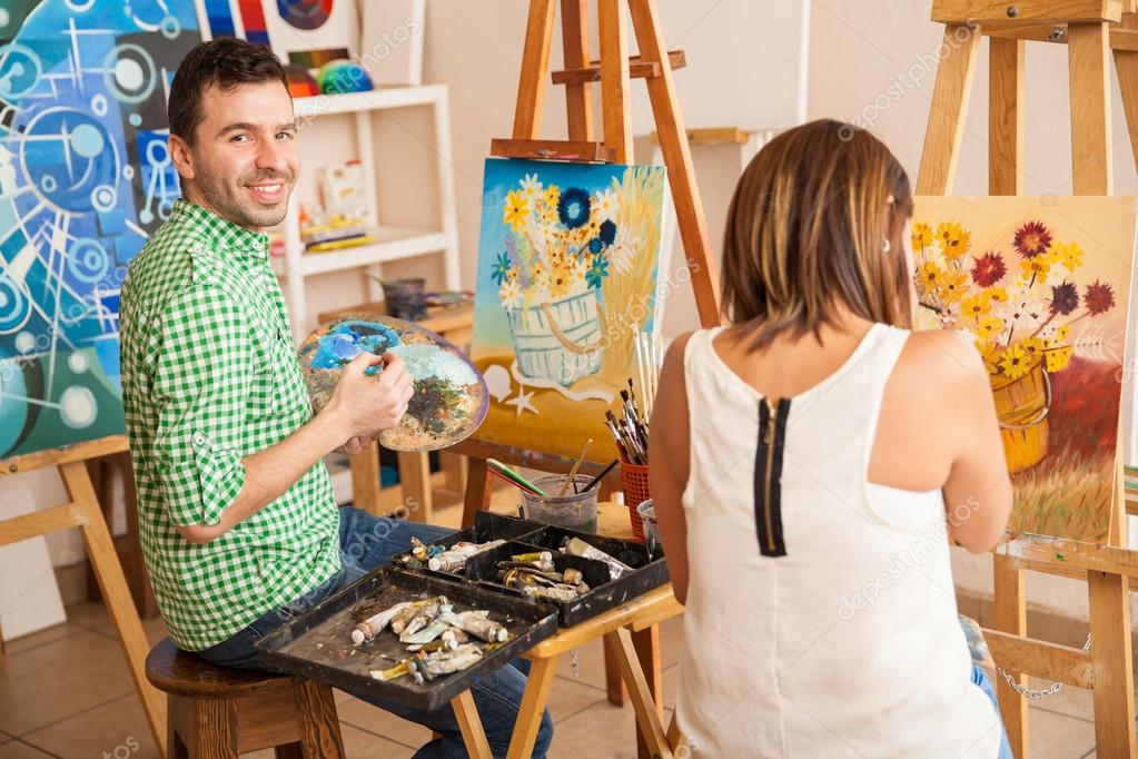 layering techniques in photo-based painting