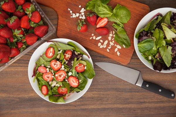 Salat aus Gemüse — Stockfoto