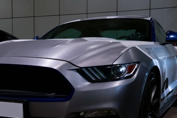 Wroclaw Polônia Agosto 2021 Belo Ford Mustang — Fotografia de Stock