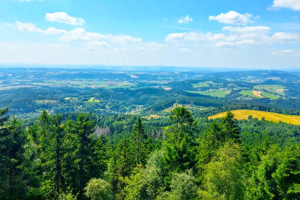 Schöne Malerische Aussicht Vom Berg Einem Sonnigen Tag — Stockfoto