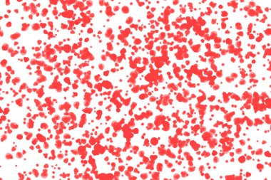 Kağıt duvar kağıdı veya kumaşın beyaz kırmızı dokusu, arkaplan