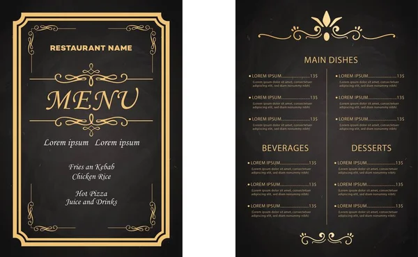 Restoran yemekleri sosyal medya web pankartı şablon tasarımı