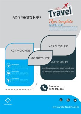 seyahat el ilanı şablonu tasarımı