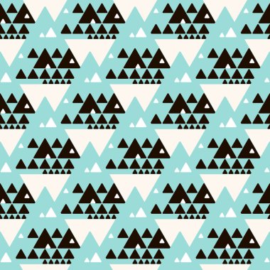 Dikişsiz soyut geometrik dekoratif arka plan.