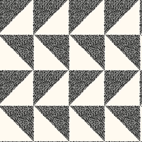 Vector seamless modern monochrome pattern. — Stock Vector