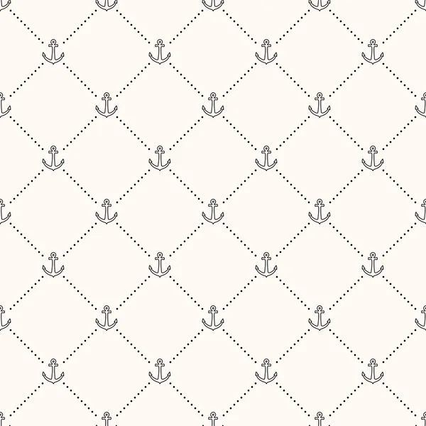 Vector seamless retro pattern — Stock Vector