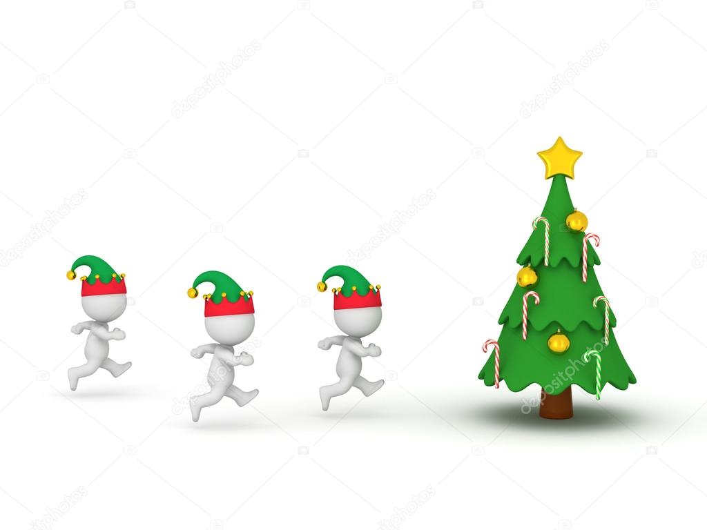 elf hat for christmas tree