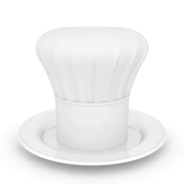 3D tavla och Chef Hat — Stockfoto