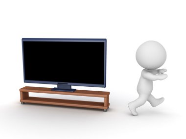 3d karakter televizyondan uzak çalışan