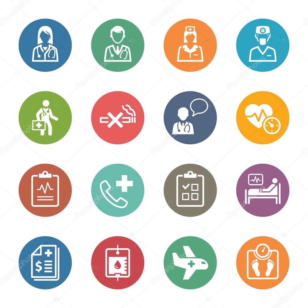 Medical & Health Care Services Icons Set 2 - Dot Series