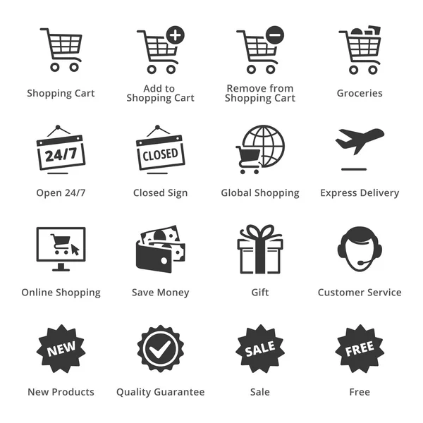 E-commerce Icons - Set 2 — Stock Vector