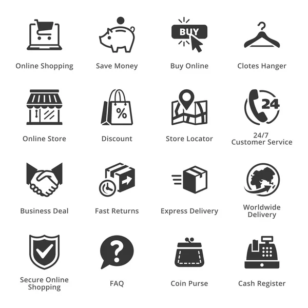 E-commerce Icons - Set 5 — Stockvector