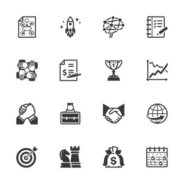 İş yönetimi Icons - Set 4