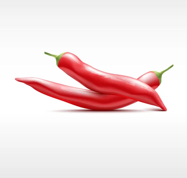 To chili-paprika – stockvektor