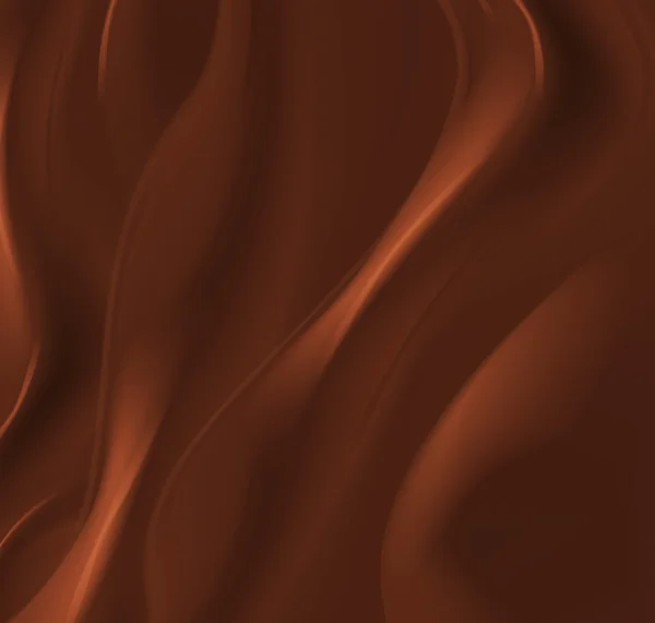 Chocolate abstracto onda vector fondo — Vector de stock