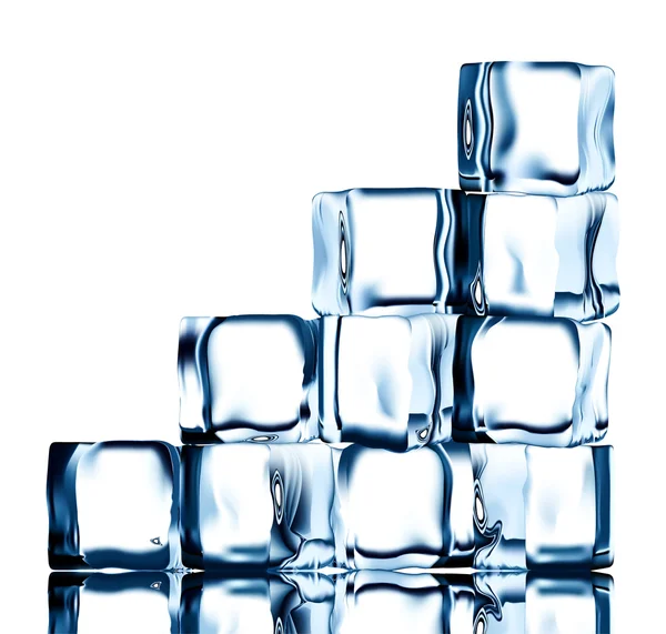Escaleras de hielo — Vector de stock